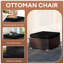 Outdoor Wicker Sectional Sofa Set With Ottomans, Deep Seating Patio Conversation Set With Cushions-700356101-725618586-700356098