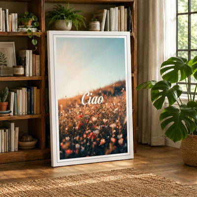 Golden Fields Farewell Vintage - Wrapped Canvas