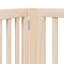  Ensemble de 12 portes pliantes en bois de peuplier naturel-1125497271