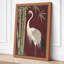 Crane Among Bamboo Japandi - Wrapped Canvas-723990250-723990251