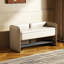 Tabouret de rangement pour chaussures 39,4 po-107556916