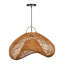 Luminaire suspendu 1 lumière Rattan-2046003696