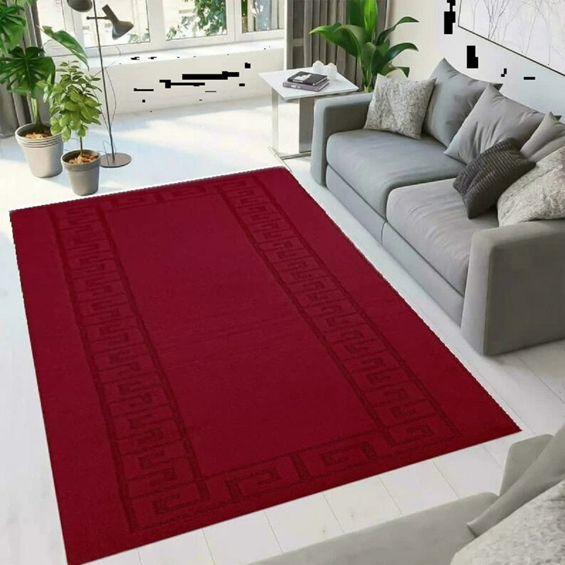 Modern Large Living Room Rugs Non Slip Area Rug Kitchen Floor Mats, Rectangle 120 x 150 cm