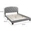 Lit plateforme tapissier Tuffeté Alvena-755283879-755283878