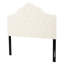 Tête de lit double + grand - Tissu avec mousse confortable et de style classique
