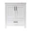 Ensemble de meuble-lavabo simple 29,5 po avec dessus en quartz Hyle