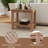 Teak Wood Shower Bench Inside Shower Stool w/ Storage Shelf for Adults-925080817
