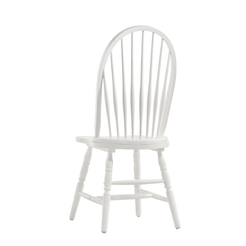 Fairview Pedestal Dining Table With Windsor Dining Chairs, Antique Black, 30" H x 30" L x 30" W, 3 Pieces: Table, 2 Chairs