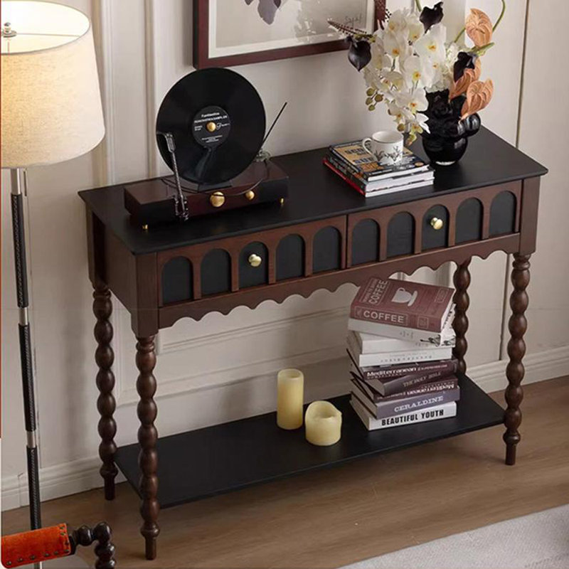 Solid Red Oak Entryway Cabinet