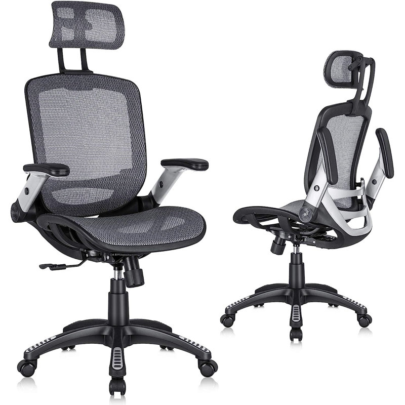 Larkone Task Chair, Gray