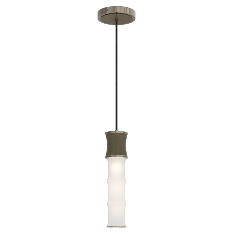 Kane Pendant Light, Matte Smokey/Silver