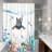 Ophia Shower Curtain with Hooks Included