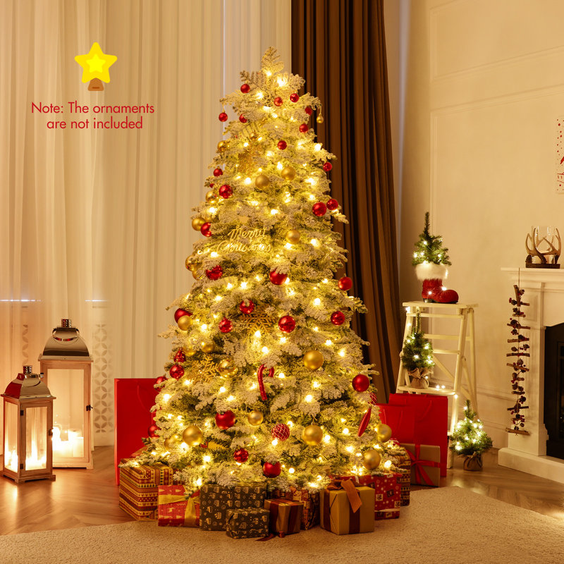 Lighted Artificial Christmas Tree