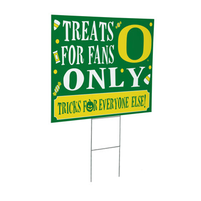 University of North Carolina Yard Sign, Halloween Treats for Fans
