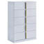 Commode de chambre 5 tiroirs Lauryn