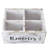 Rustic Whitewashed Wooden Remote Organizer - Stylish Caddy For Home Décor