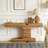 I-Shaped Farmhouse Console Table Sofa Table Entryway Table