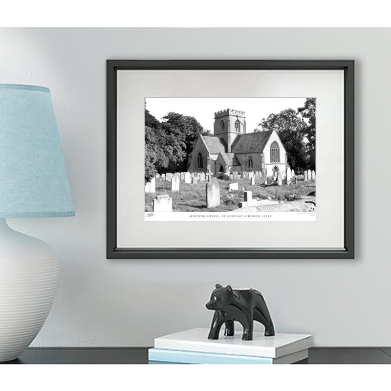 Minster Lovell, St Kenelm's Church C1955 by Francis Frith - Single Picture Frame Print, 45cm H x 60cm W x 2.3cm D