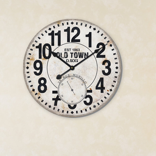 Cannonade MDF Wall Clock