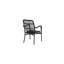 Rizal Loungechair Alumnium - Black /