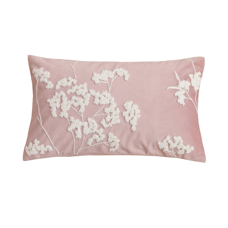 Baby's Breath Yellow Lumbar Pillow