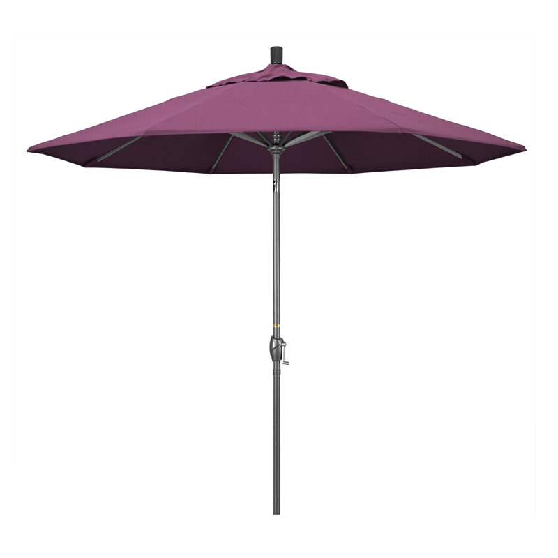 Parasol de marché 9 pi Ayomipo, Sunbrella® iris
