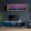  Table basse moderne avec rangement - fini mat bleu foncé avec pieds dorés, table basse carrée pour le salon et la ferme avec compartiment de rangement et tablettes réglables