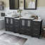  Ensemble de meuble-lavabo double 72 "avec miroir-23188986