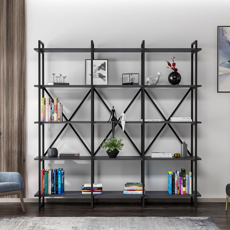 Bibliothèque, Noir; anthracite