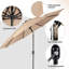 Table d'appoint d'extérieur pour patio avec parasol 9 pi-328478228