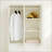 Elise Modular Wood Closet System With Adjustable Shelves And Full-Length Mirror For Customized Storage Solutions