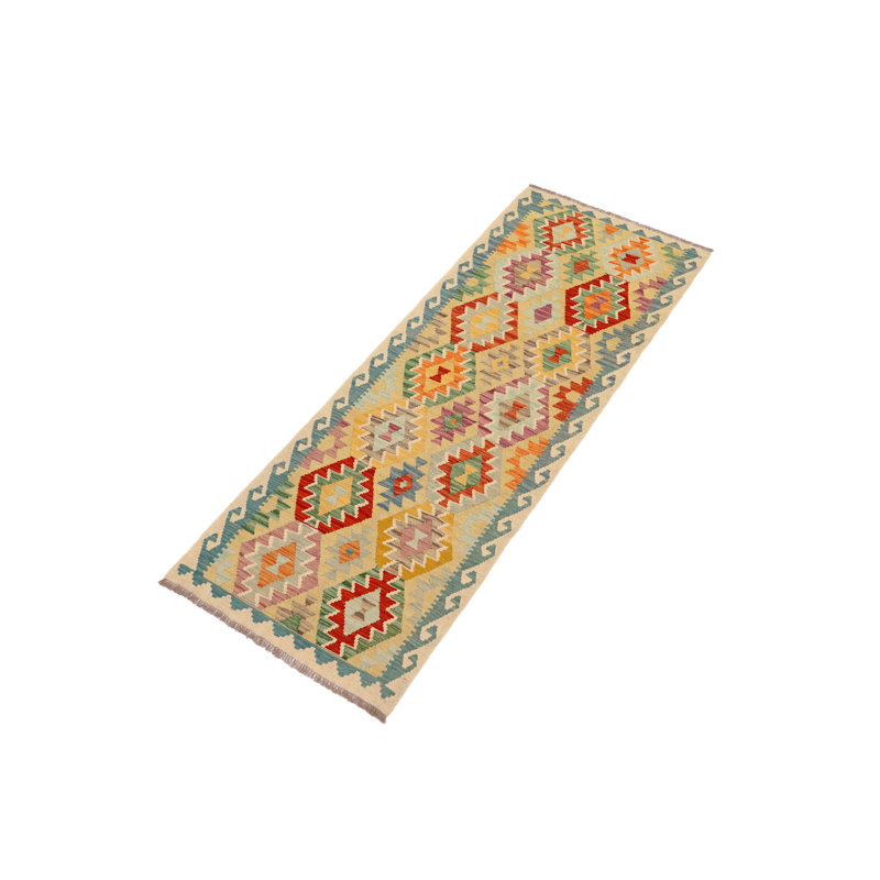 Tapis de couloir en laine noué à la main 2 pi 10 po x 6 pi 9 po Shingleton Southwestern