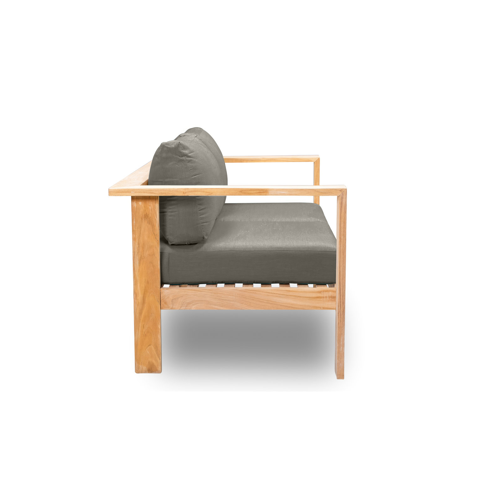 Sonoma 59" Sunbrella® Patio Loveseat, Canvas Charcoal Sunbrella® Canvas