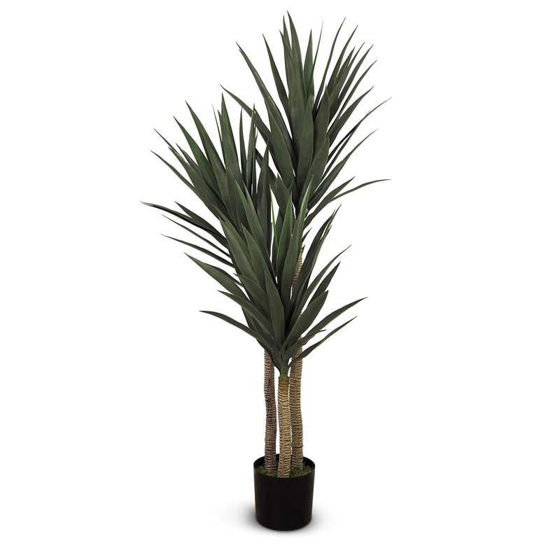 Yucca artificiel 59 po en pot