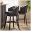 Tabouret de bar pivotant OGDEN KD (ensemble de 2)