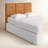 Candi Genuine Leather Headboard in Saddle Tan-279463896