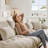 Pariss Armless Sofa W/1 Pillow - Light Coffee-819089264