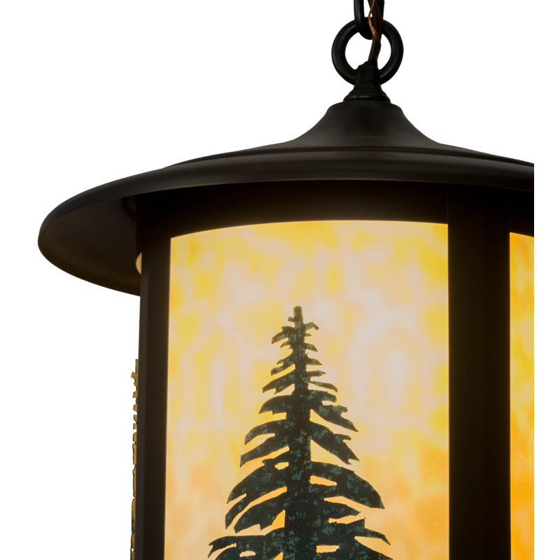 Luminaire suspendu cylindrique à 1 lumière
