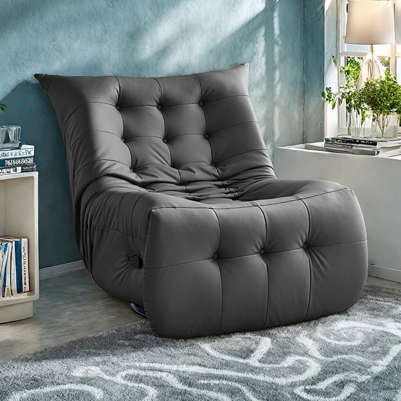 Fauteuil inclinable multifonctionnel décontracté Home Home, Gris