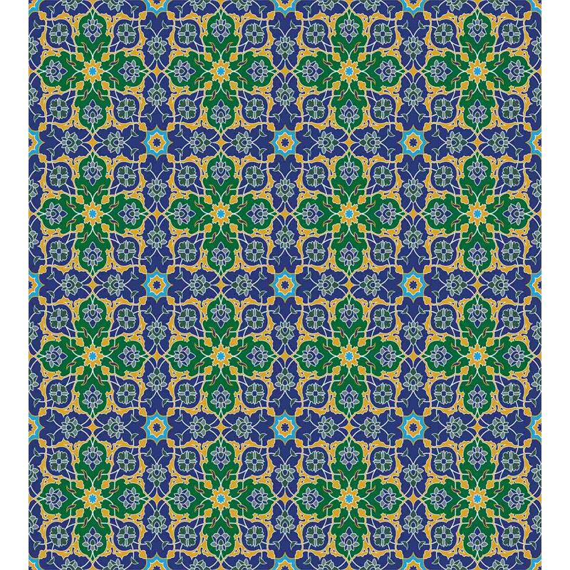 Traditional Polyester Floral Duvet Cover