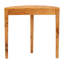 Console en demi-lune en bois véritable moderne et contemporain