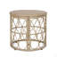 Table d'appoint en fibre naturelle