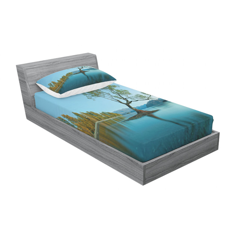 Microfiber Sheet Set, Twin XL Sheet Set with Fitted Sheet