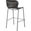 De 2 tabourets de bar en faux métal brun, 22,73 pouces de large, sophistiqués pour les salles à manger - 2 tabourets de qualité durable et 24 de profondeur