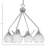 Odyssey Downlight 4 Light Chandelier Shown With 6"-80478861-80478863