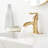 Single-handle Bathroom Faucet with Drain Assembly-113442536