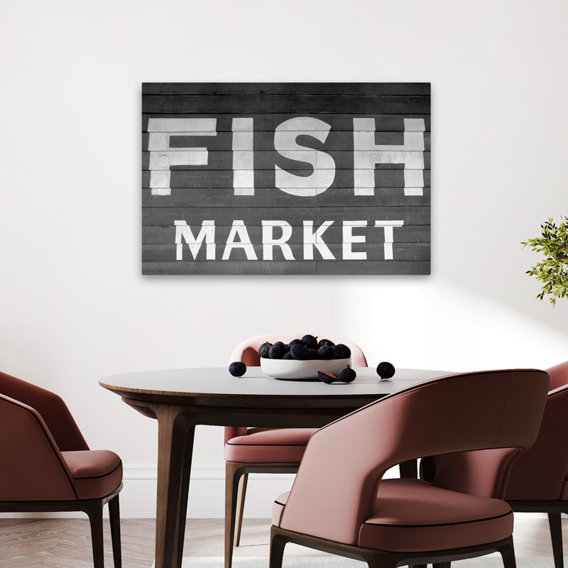 Poissonnerie - photographie de cuisine de fantaisie, H 24 po x l 36 po