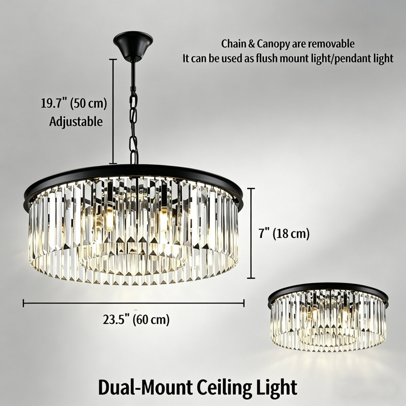 8 - Light Chandelier