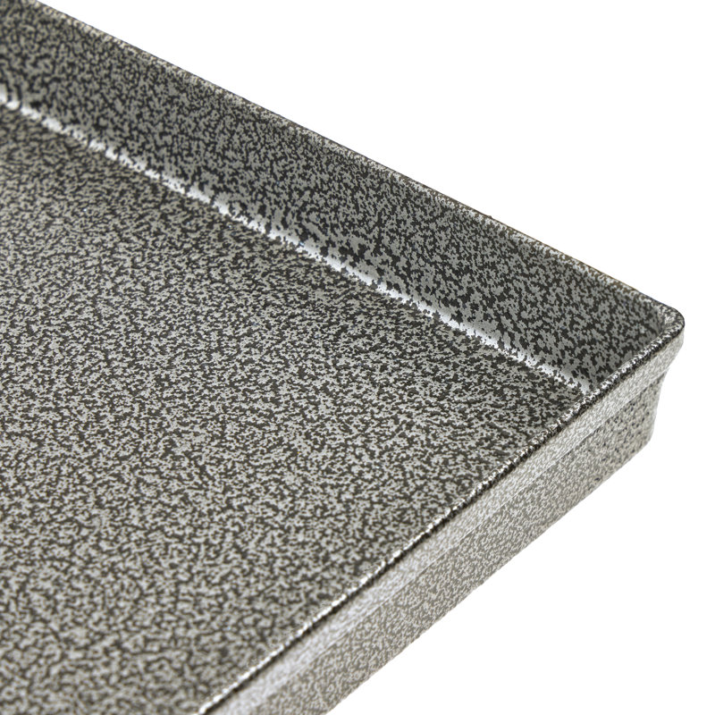 24-Inch Gray Metal Dog Crate Replacement Pan