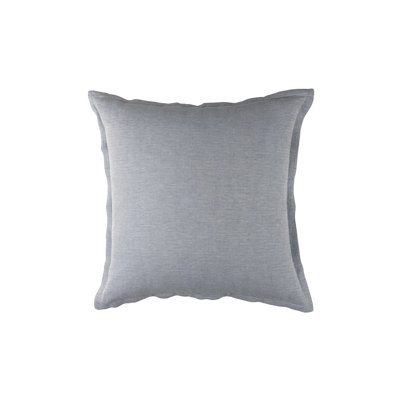 Rain Herringbone Cotton Throw Pillow
